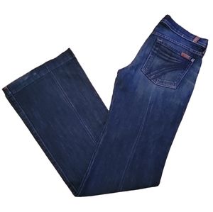Women's 7 for all mankind dojo flare jeans